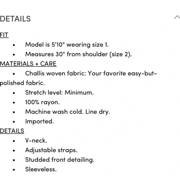 Torrid Grey Challis Swing Cami Top NWT - Picture 7 of 7